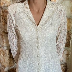 Vintage gorgeous white dress